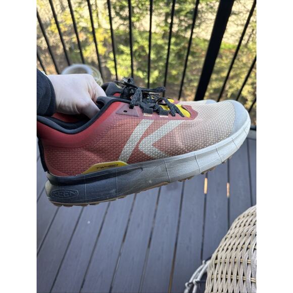 Keen 450 Dirt Mens Trail Running Shoes Safari Red Ochre 1031109 14 US Gorpcore Keen Men main image 2
